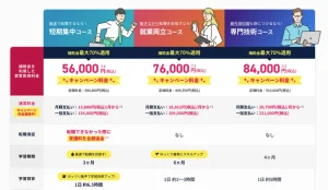 SHFT TERAS CAMPUSのコース一覧
