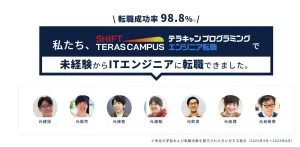 SHIFT TERAS CUMPUSで未経験からITエンジニアへ転職
